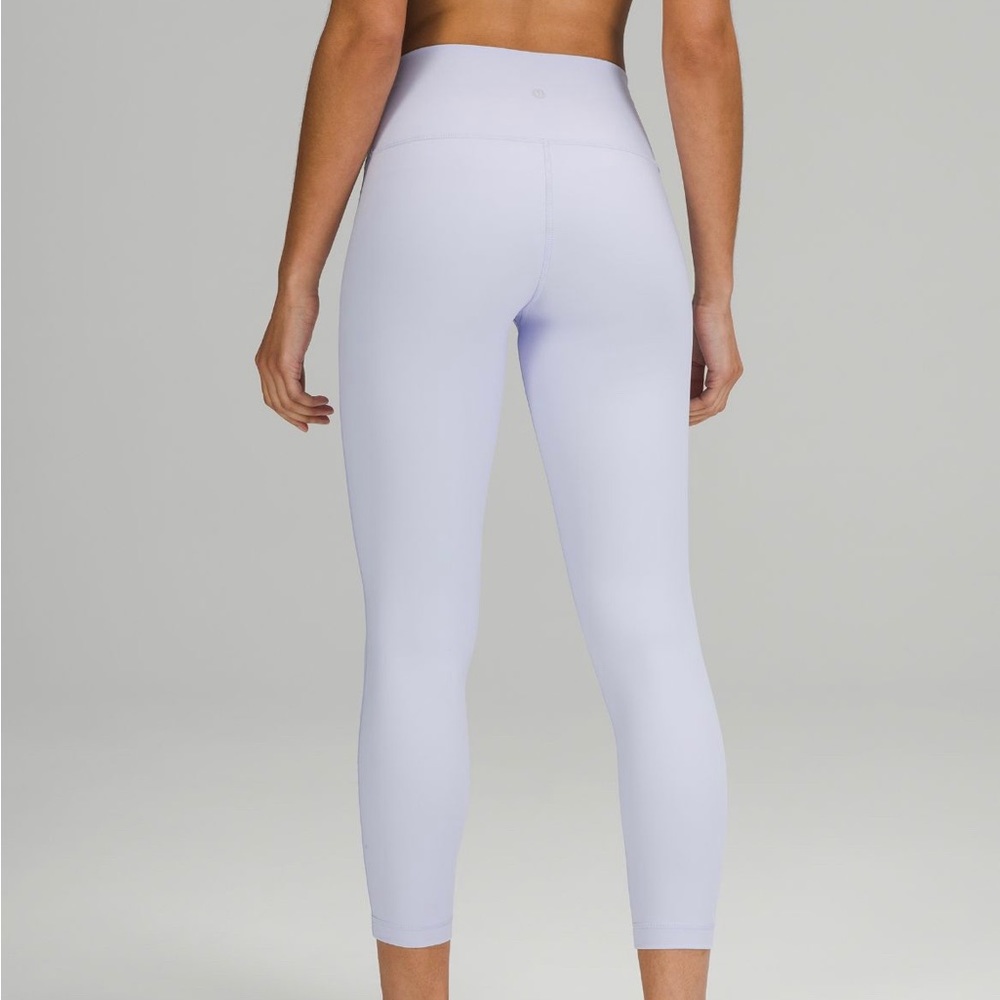 lululemon SET wunder under lavender leggings and cloud bra